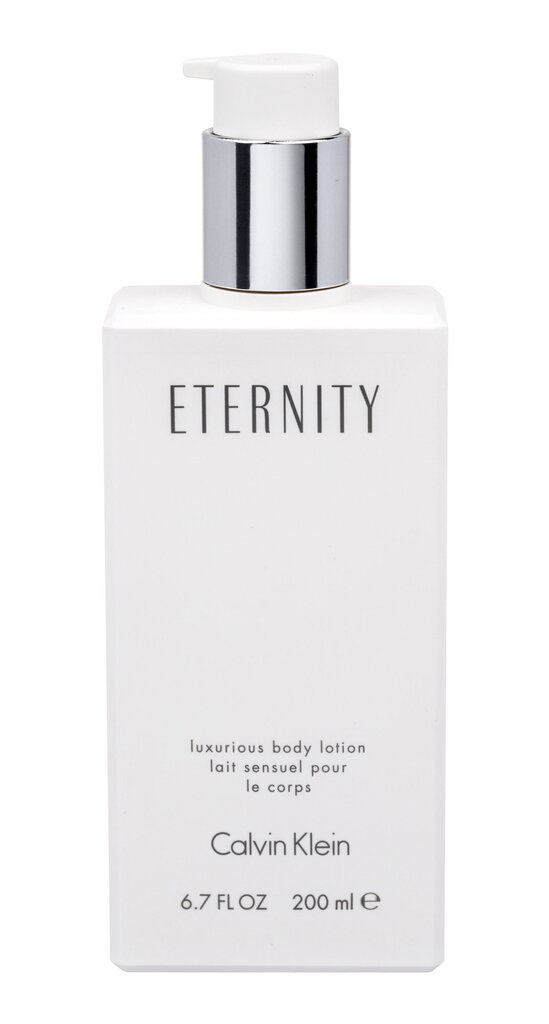 Kūno losjonas Calvin Klein Eternity moterims 200 ml цена и информация | Parfumuota kosmetika moterims | pigu.lt