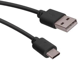 Forever Универсальный USB на Type-C 3.1 Qualcom Quick Charge 3.0 & Кабель 1m данных Черный цена и информация | Forever Планшетные компьютеры, электронные книги | pigu.lt