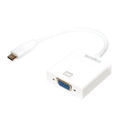 LogiLink - Adapter VGA do USB-C kaina ir informacija | Logilink Kompiuterių priedai | pigu.lt