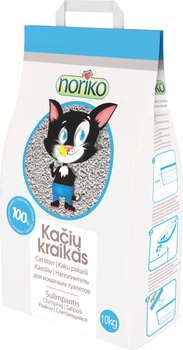 Bentonitinis kačių kraikas Noriko 10 kg kaina ir informacija | Kraikas katėms | pigu.lt