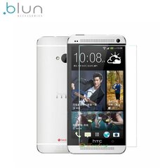 GRAŽINIMAS Apsauginis stiklas Blun skirtas HTC One M7 kaina ir informacija | Blun Mobilieji telefonai ir jų priedai | pigu.lt