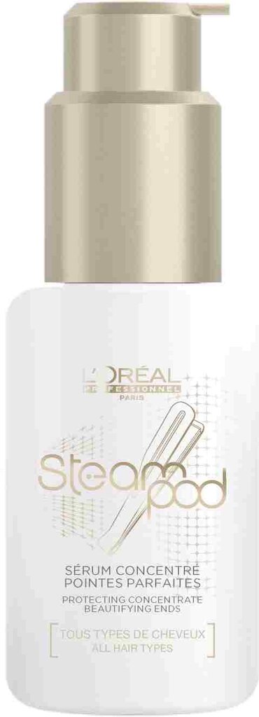Apsauginis lyginamasis plaukų serumas L'Oreal Professionnel Steampod Serum 50 ml kaina ir informacija | Priemonės plaukų stiprinimui | pigu.lt