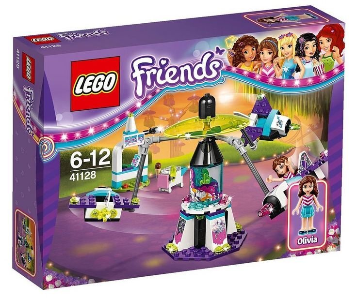 41128 LEGO® FRIENDS Pramogų parkas Space Ride, 195 d. kaina ir informacija | Konstruktoriai ir kaladėlės | pigu.lt