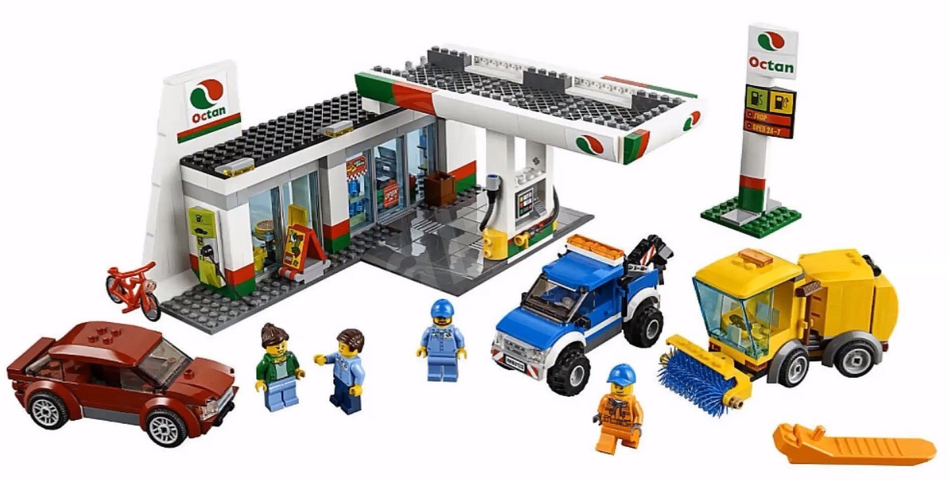 60132 LEGO® City Aptarnavimo stotis цена и информация | Konstruktoriai ir kaladėlės | pigu.lt