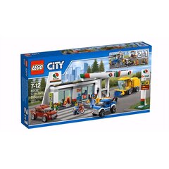 60132 LEGO® City Aptarnavimo stotis kaina ir informacija | Konstruktoriai ir kaladėlės | pigu.lt