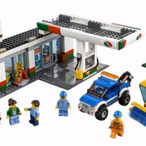 60132 LEGO® City Aptarnavimo stotis kaina ir informacija | Konstruktoriai ir kaladėlės | pigu.lt