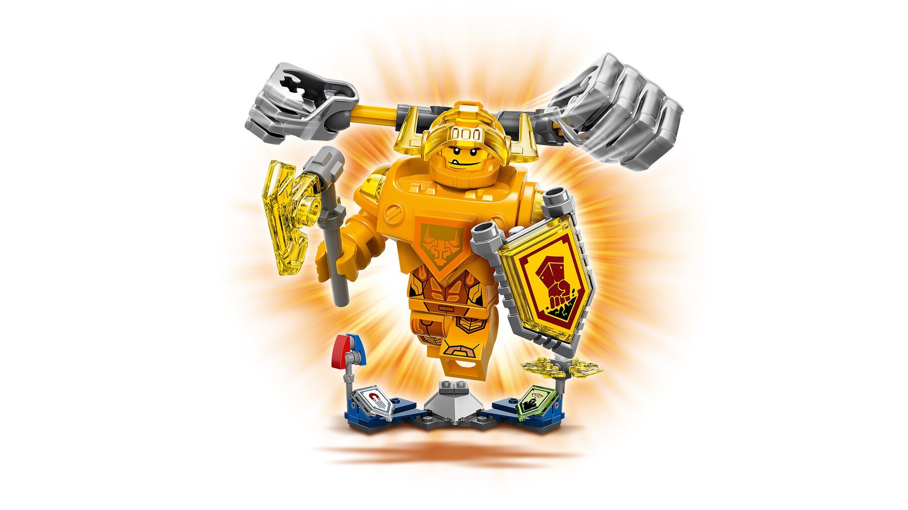 70336 LEGO® Nexo Knights Galingasis Axl цена и информация | Konstruktoriai ir kaladėlės | pigu.lt