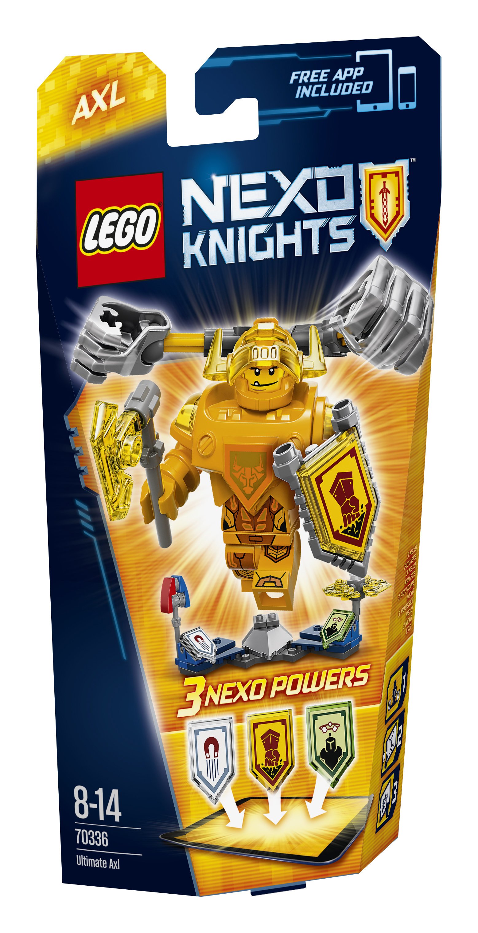 70336 LEGO® Nexo Knights Galingasis Axl