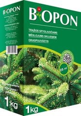 Biopon trąšų granulės spygliuočiams, 1 kg kaina ir informacija | BIOPON Sodo prekės | pigu.lt