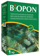 Biopon trąšų granulės spygliuočiams nuo parudavimo, 1 kg kaina ir informacija | BIOPON Sodo prekės | pigu.lt