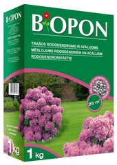 Biopon trąšų granulės rododendrams, azalijoms, 1 kg kaina ir informacija | BIOPON Sodo prekės | pigu.lt