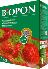 Biopon trąšų granulės braškėms ir žemuogėms, 1 kg kaina ir informacija | Birios trąšos | pigu.lt