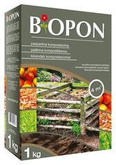 BIOPON kompostavimą spartinanti priemonė, 1 kg kaina ir informacija | Augalų priežiūros priemonės | pigu.lt