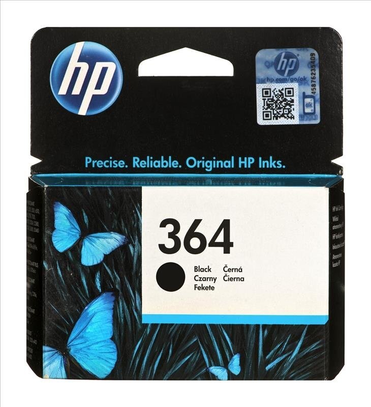 Rašalo kasetė HP 364, 6ml, Juoda цена и информация | Kasetės rašaliniams spausdintuvams | pigu.lt