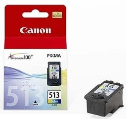 Картридж Canon CL-513/2971B007, цветной цена и информация | Картриджи для струйных принтеров | pigu.lt