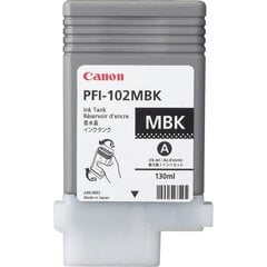 INK CARTRIDGE BLACK PFI-102MBK/0894B001 CANON цена и информация | Картриджи для струйных принтеров | pigu.lt