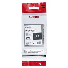 Rašalo kasetė Canon PFI-102BK, Juoda kaina ir informacija | Kasetės rašaliniams spausdintuvams | pigu.lt