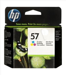 Rašalo kasetė HP.57, trijų spalvų kaina ir informacija | Kasetės rašaliniams spausdintuvams | pigu.lt