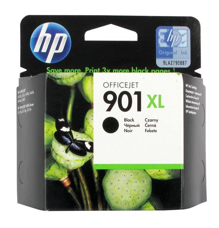 HP 901XL Rašalas (HP CC654AE) (juodas) 14 ml цена и информация | Kasetės rašaliniams spausdintuvams | pigu.lt