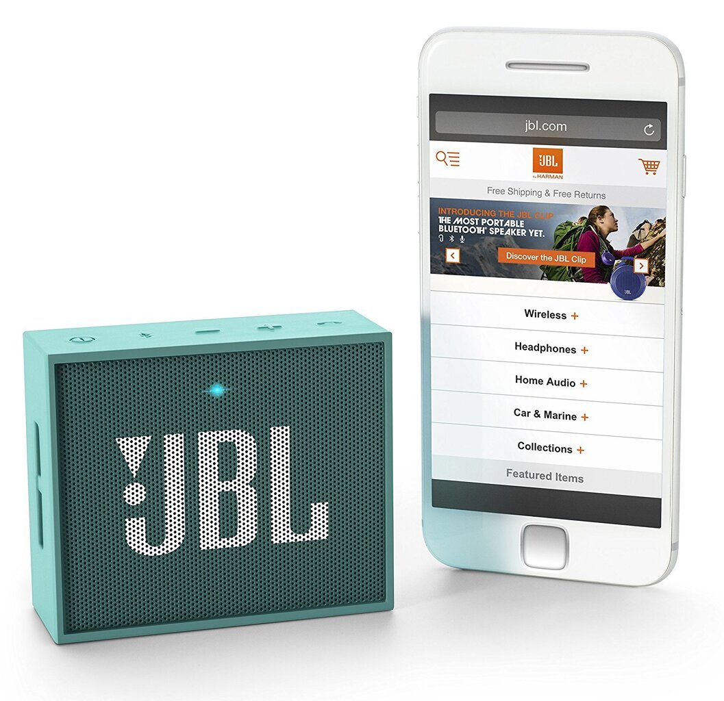 JBL Go Bluetooth 1.0, raudona kaina ir informacija | Garso kolonėlės | pigu.lt