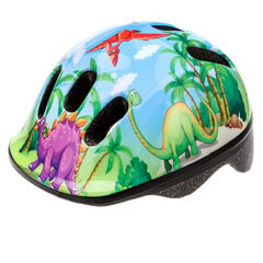 Детский велосипедный шлем Meteor MV6-2 Dinosaur цена и информация | Шлемы | pigu.lt