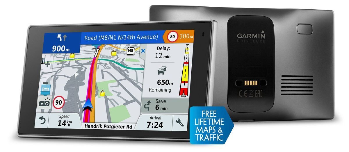 GPS navigacija Garmin DriveLuxe 50 LMT цена и информация | GPS navigacijos | pigu.lt