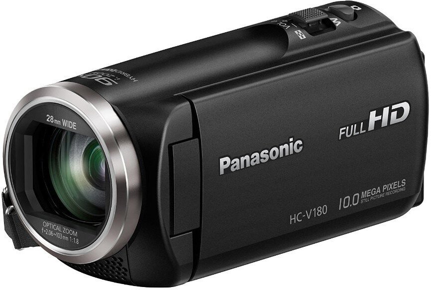 Panasonic HC-V180, Juoda kaina ir informacija | Vaizdo kameros | pigu.lt