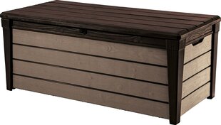 Ящик для хранения Brushwood Storage Box 454L, коричневый цена и информация | Садовые инструменты | pigu.lt