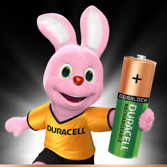 Įkraunami elementai Duracell AA (1300 mAh) LR06 4vnt. kaina ir informacija | Elementai | pigu.lt