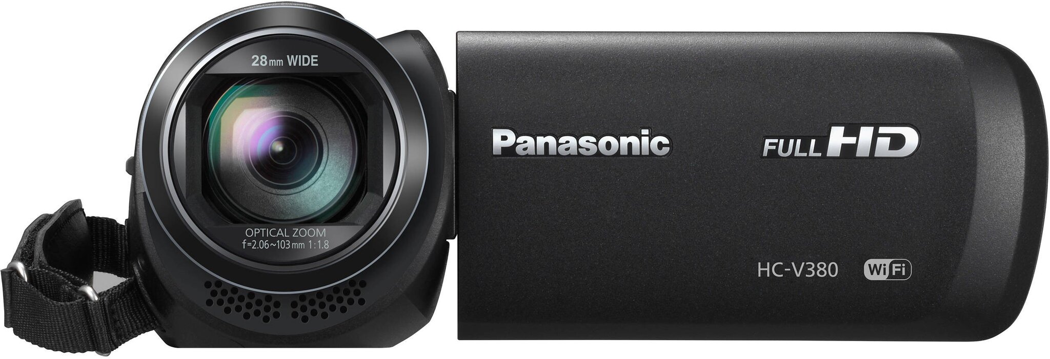 Panasonic HC-V380, Juoda kaina ir informacija | Vaizdo kameros | pigu.lt