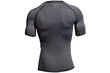 Vyriški sportiniai marškinėliai Under Armour Heatgear Armour SS 1257468-090 цена и информация | Sportinė apranga vyrams | pigu.lt