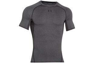 Vyriški sportiniai marškinėliai Under Armour Heatgear Armour SS 1257468-090 kaina ir informacija | Sportinė apranga vyrams | pigu.lt