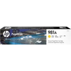 HP 981A Yellow kaina ir informacija | Kasetės lazeriniams spausdintuvams | pigu.lt