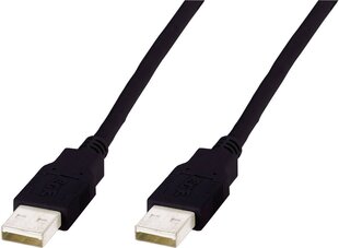 Assmann, USB-A M/M, 3 m kaina ir informacija | Kabeliai ir laidai | pigu.lt