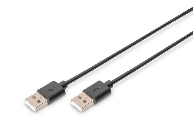 Assmann, USB-A M/M, 3 m kaina ir informacija | Kabeliai ir laidai | pigu.lt