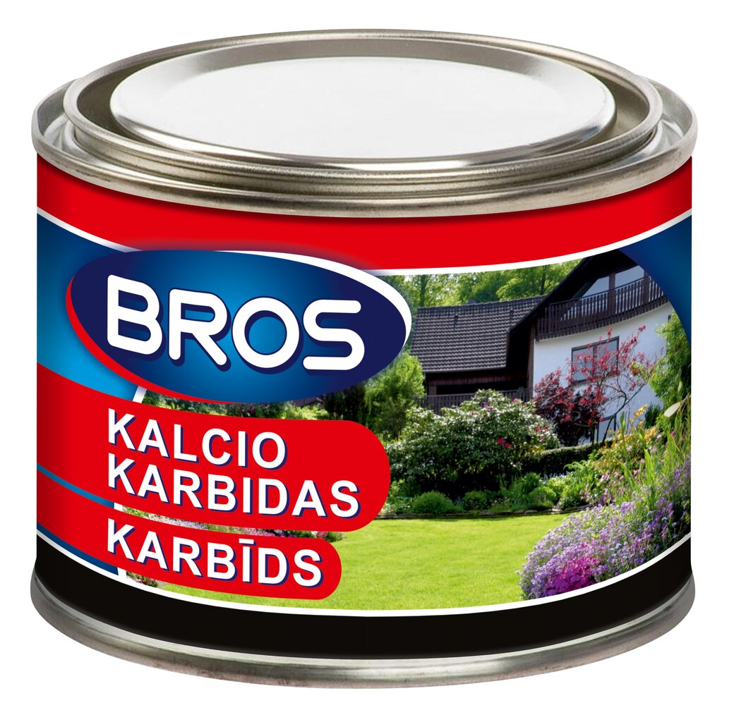 BROS kalcio karbidas granuliuotas 500 g kaina ir informacija | Graužikų, kurmių naikinimas | pigu.lt