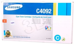 Оригинальный картридж Samsung CLT-C4092S C Cyan цена и информация | Картриджи для лазерных принтеров | pigu.lt