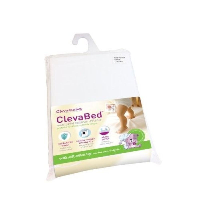 Čiužinuko ClevaBed apsauga Clevamama, 70x140cm, 7215 цена и информация | Drėgnos servetėlės, paklotai | pigu.lt