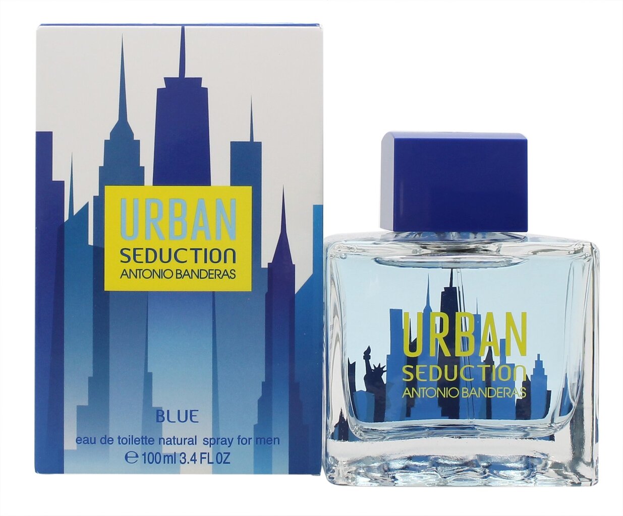 Tualetinis vanduo Antonio Banderas Urban Seduction Blue EDT vyrams 100 ml цена и информация | Kvepalai vyrams | pigu.lt