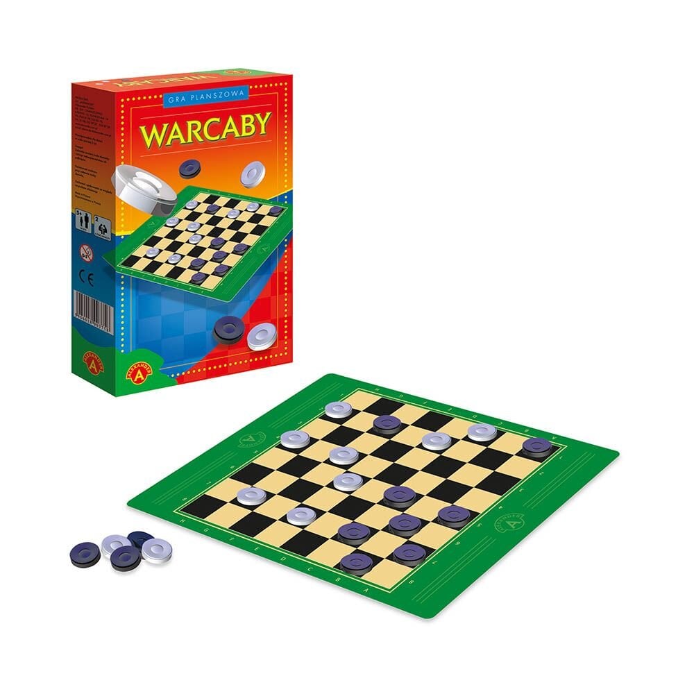 Stalo žaidimas - šaškės Gra Planszowa Warcaby kaina ir informacija | Stalo žaidimai, galvosūkiai | pigu.lt