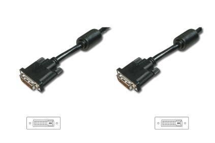 Kabelis Digitus AK-320101-100-S HDMI Display Port kaina ir informacija | Kabeliai ir laidai | pigu.lt