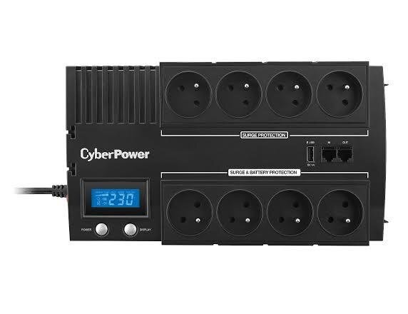 Cyber Power Green Power UPS BR1000ELCD (Schuko) kaina ir informacija | Nepertraukiamo maitinimo šaltiniai (UPS) | pigu.lt