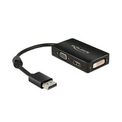 Delock Adapter Displayport 1.1 цена и информация | Адаптеры, USB-разветвители | pigu.lt
