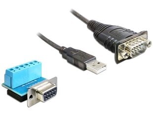 Delock Adapter USB 2.0 > 1 x Serial RS-422/485 цена и информация | Адаптеры, USB-разветвители | pigu.lt