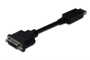 Assmann AK-340409-001-S, HDMI/DP, 0.15 м цена и информация | Кабели и провода | pigu.lt