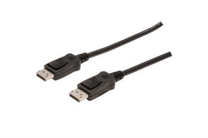 Kabelis DisplayPort 1.2a, DP - DP, M/M 1,0m цена и информация | Kabeliai ir laidai | pigu.lt