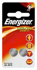 Батарейки Energizer LR43, 2 шт. цена и информация | Батарейки | pigu.lt