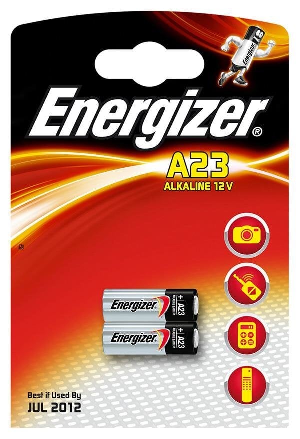 Energizer E23A, 12V, 2vnt. kaina ir informacija | Akumuliatoriai vaizdo kameroms | pigu.lt