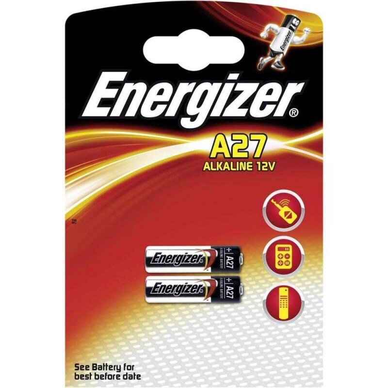 Energizer Special Battery A27, 12V, 2pcs цена и информация | Elementai | pigu.lt