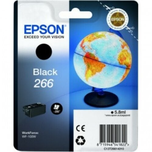 Rašalas Epson Black 266 cartridge | WorkForce WF-100W цена и информация | Kasetės rašaliniams spausdintuvams | pigu.lt